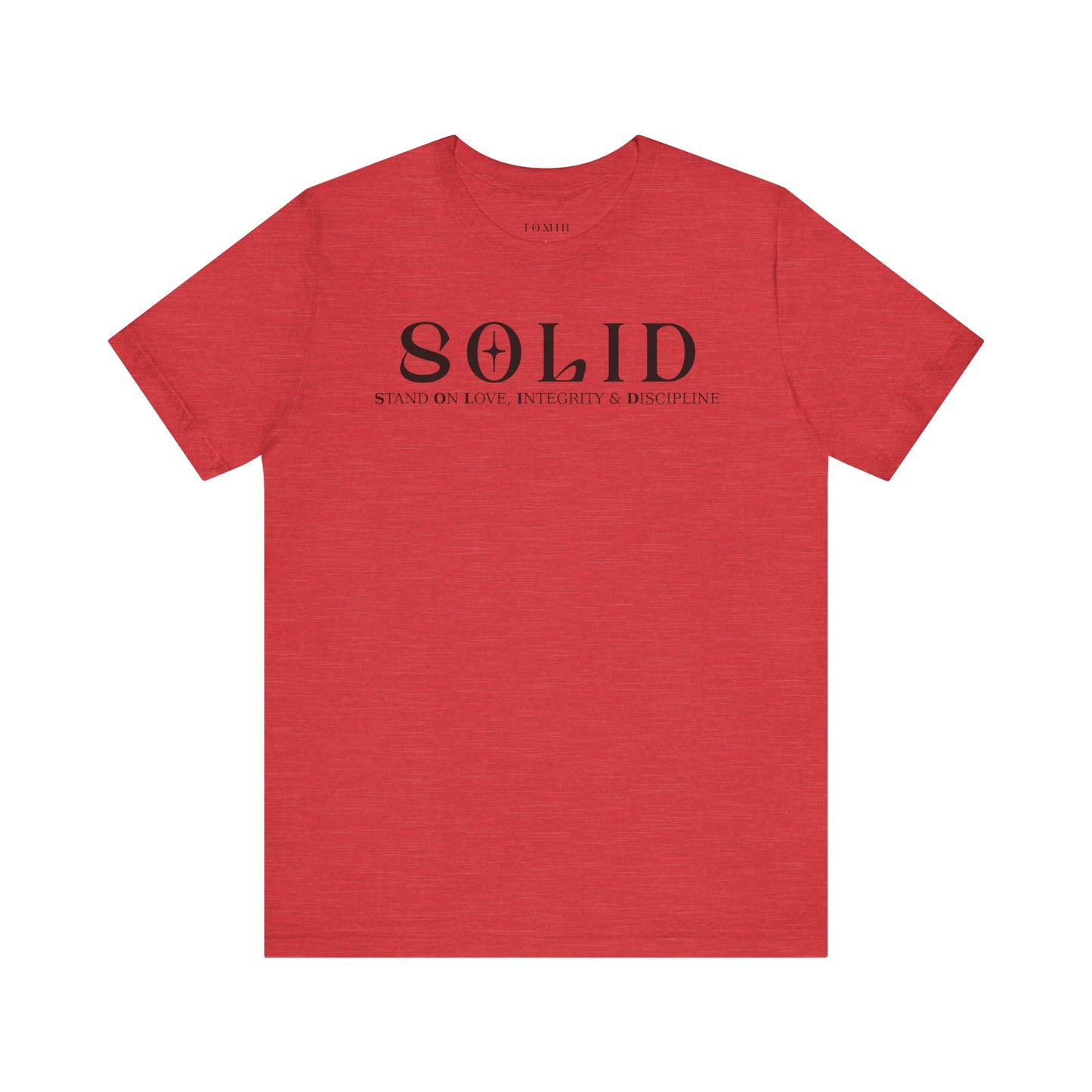 Solid Integrity Unisex Jersey Tee