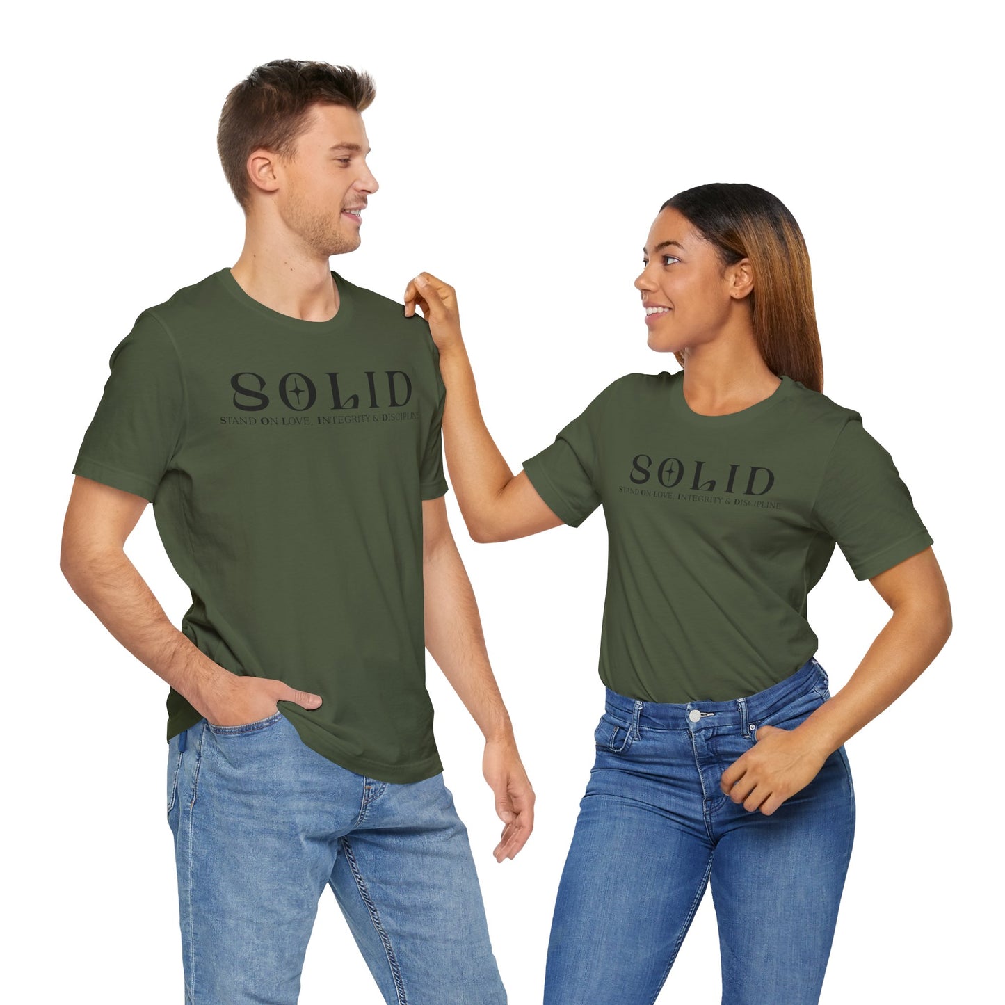 Solid Integrity Unisex Jersey Tee