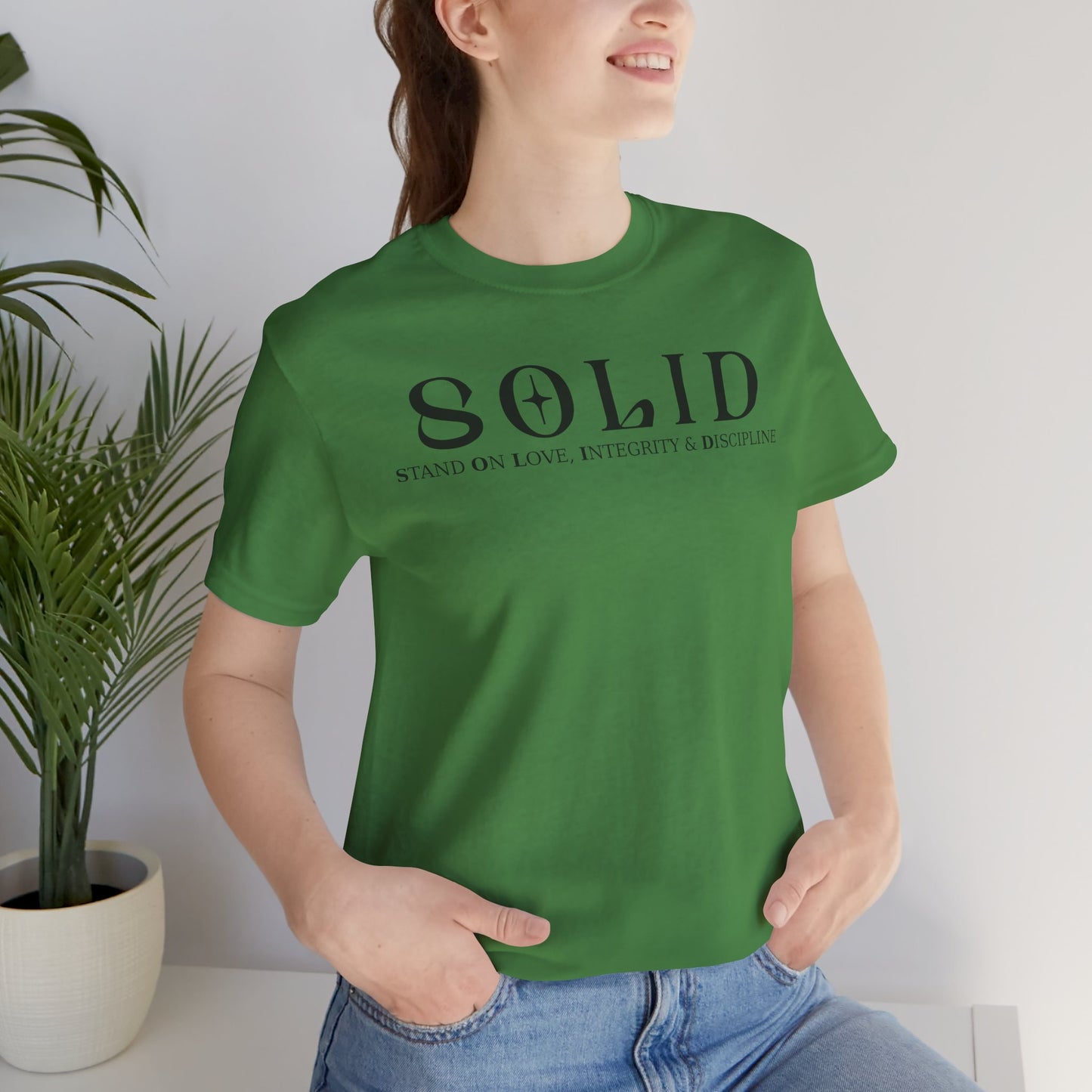 Solid Integrity Unisex Jersey Tee