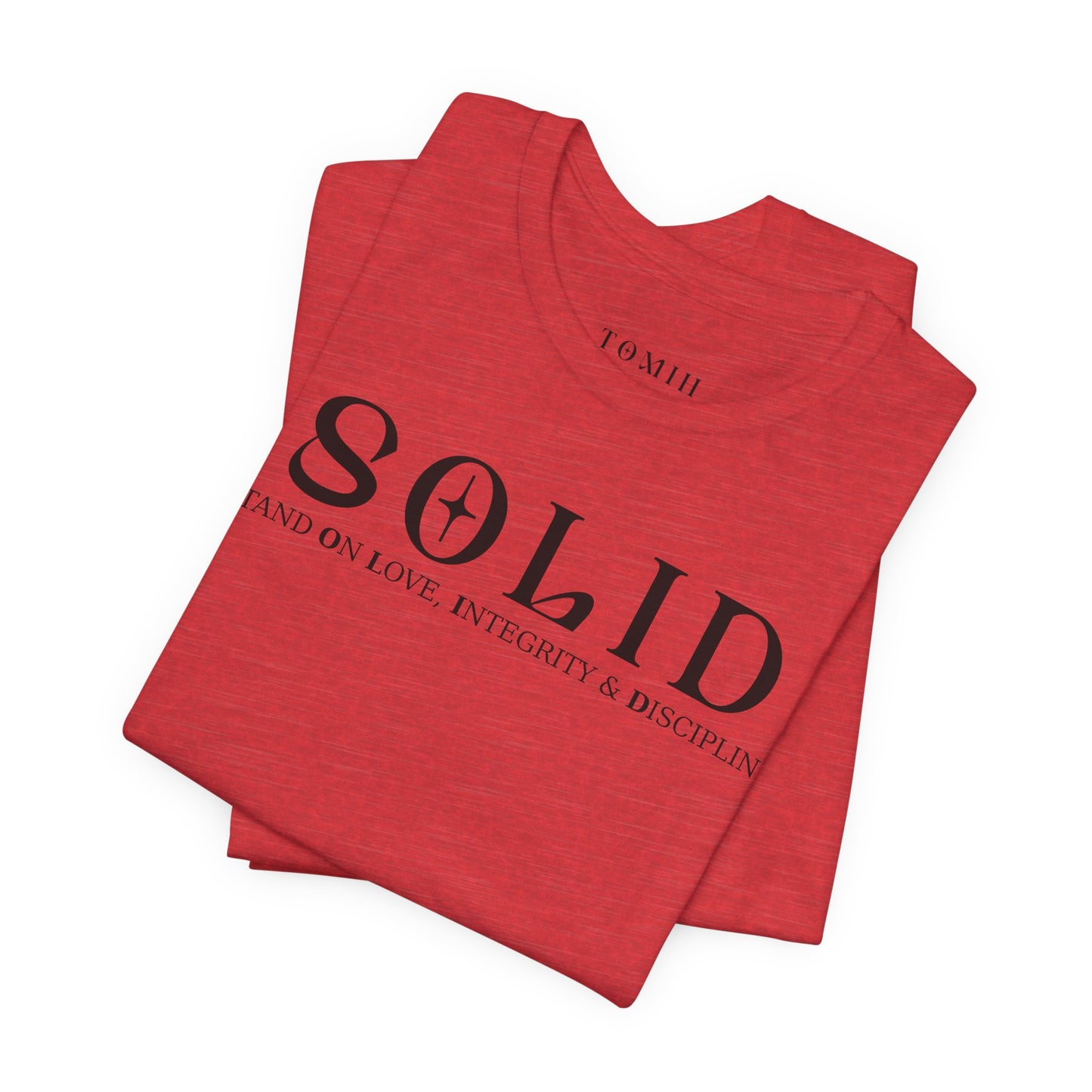 Solid Integrity Unisex Jersey Tee