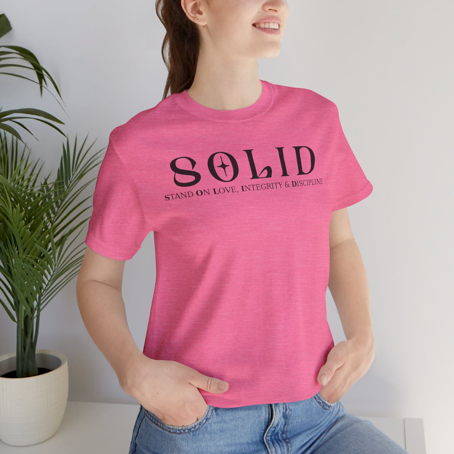 Solid Integrity Unisex Jersey Tee