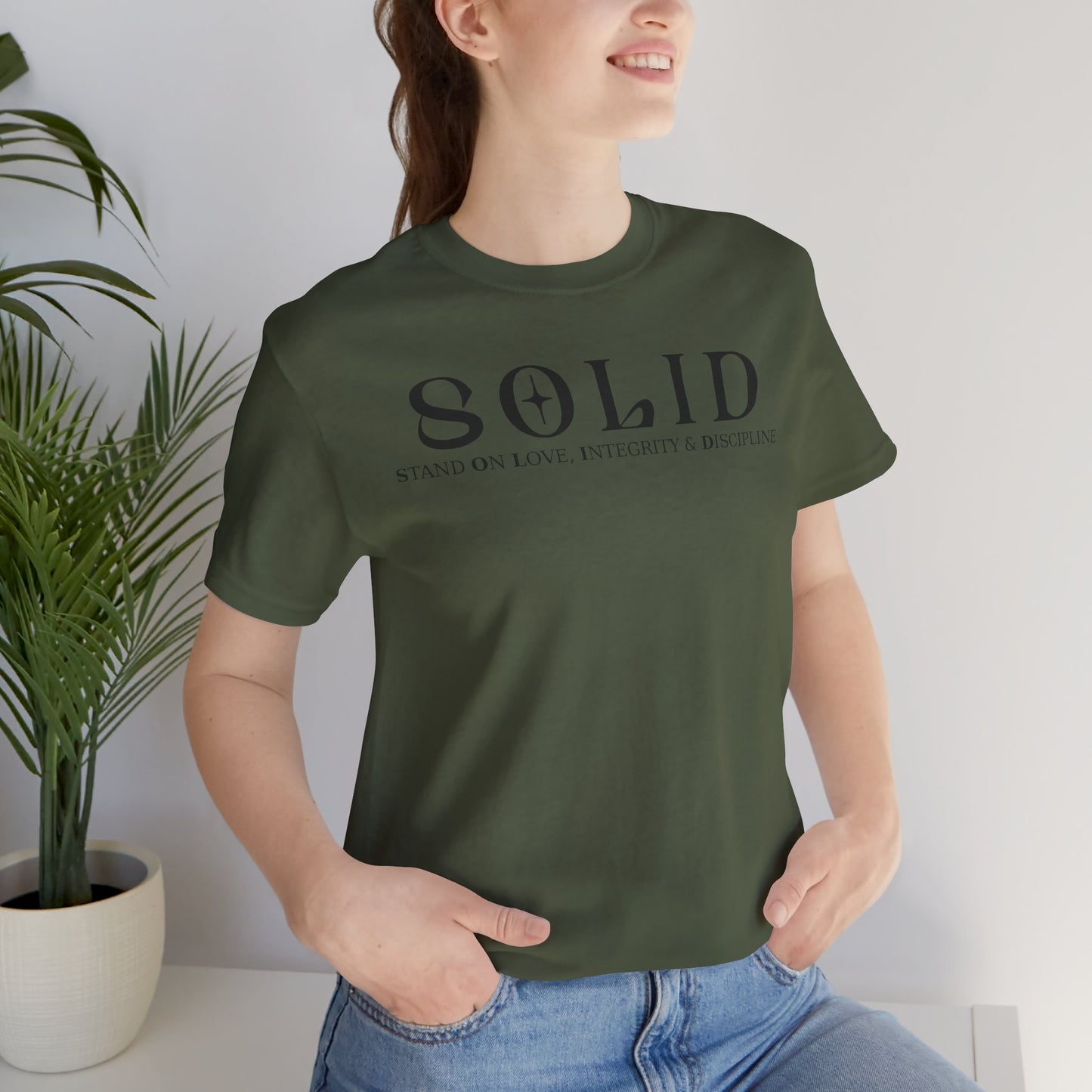 Solid Integrity Unisex Jersey Tee