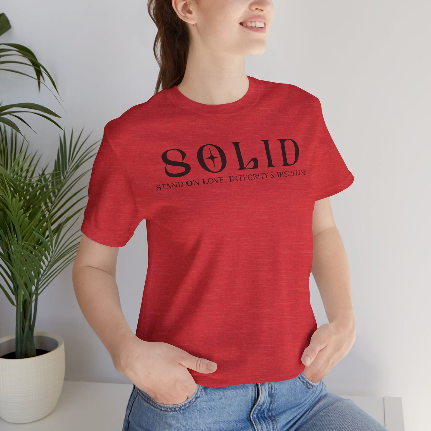 Solid Integrity Unisex Jersey Tee