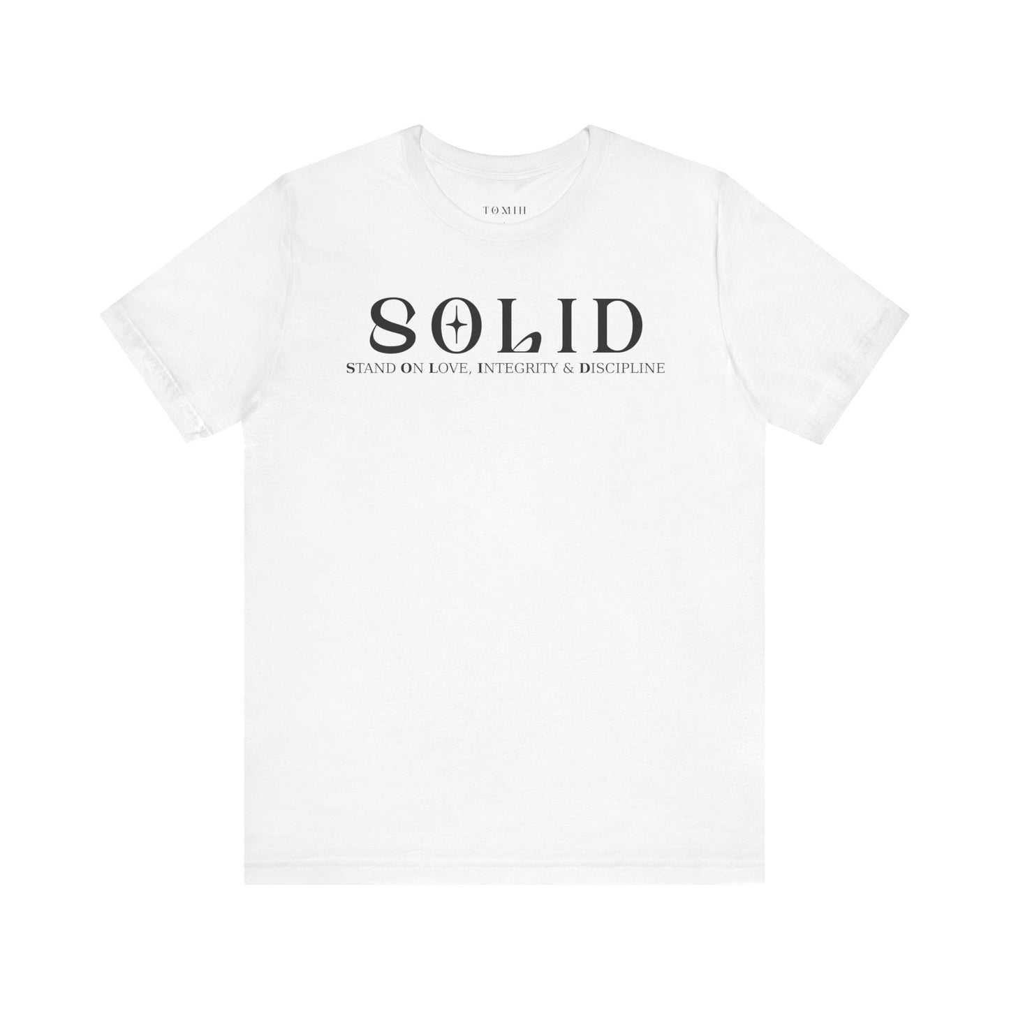 Solid Integrity Unisex Jersey Tee