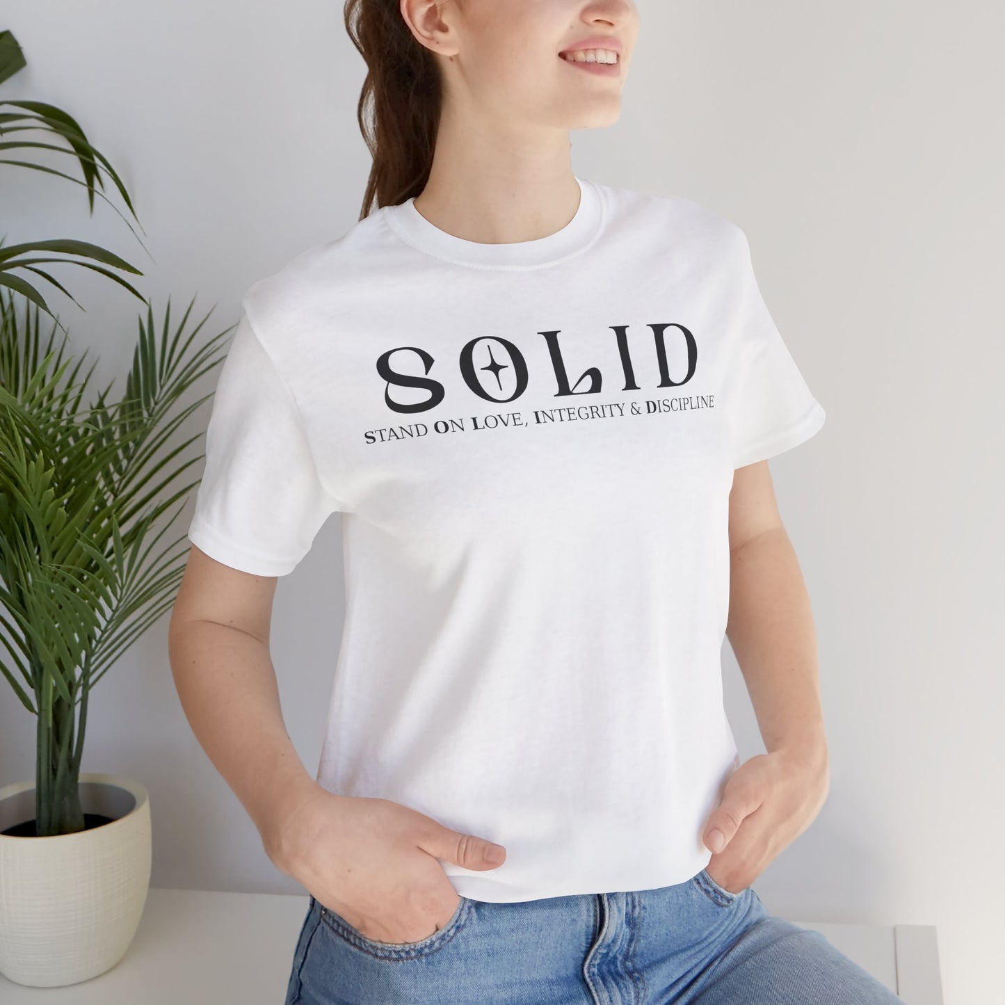 Solid Integrity Unisex Jersey Tee