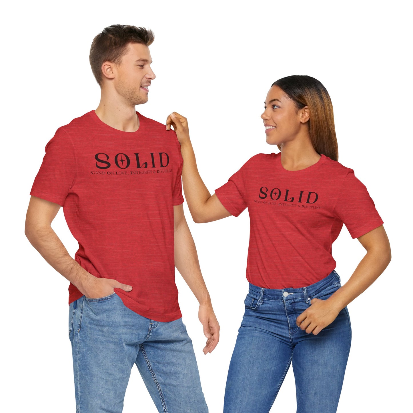 Solid Integrity Unisex Jersey Tee