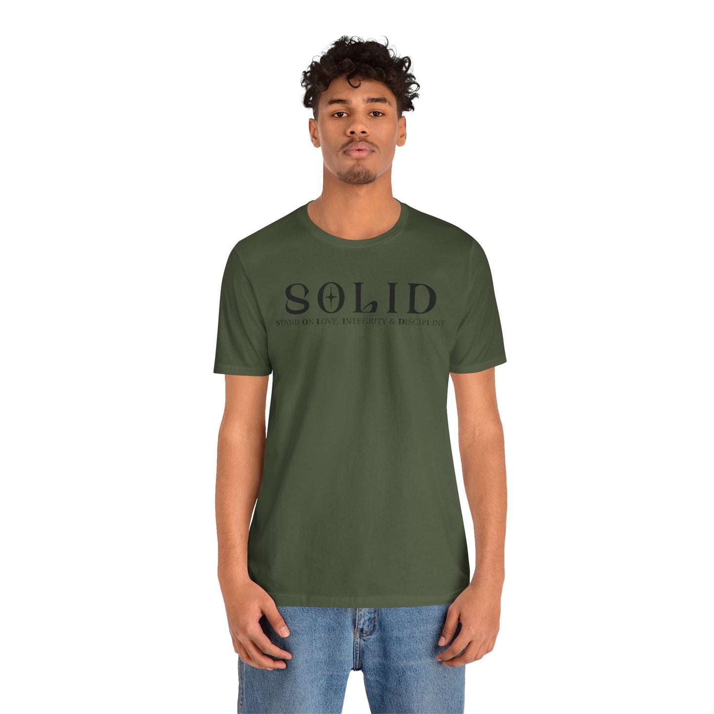 Solid Integrity Unisex Jersey Tee