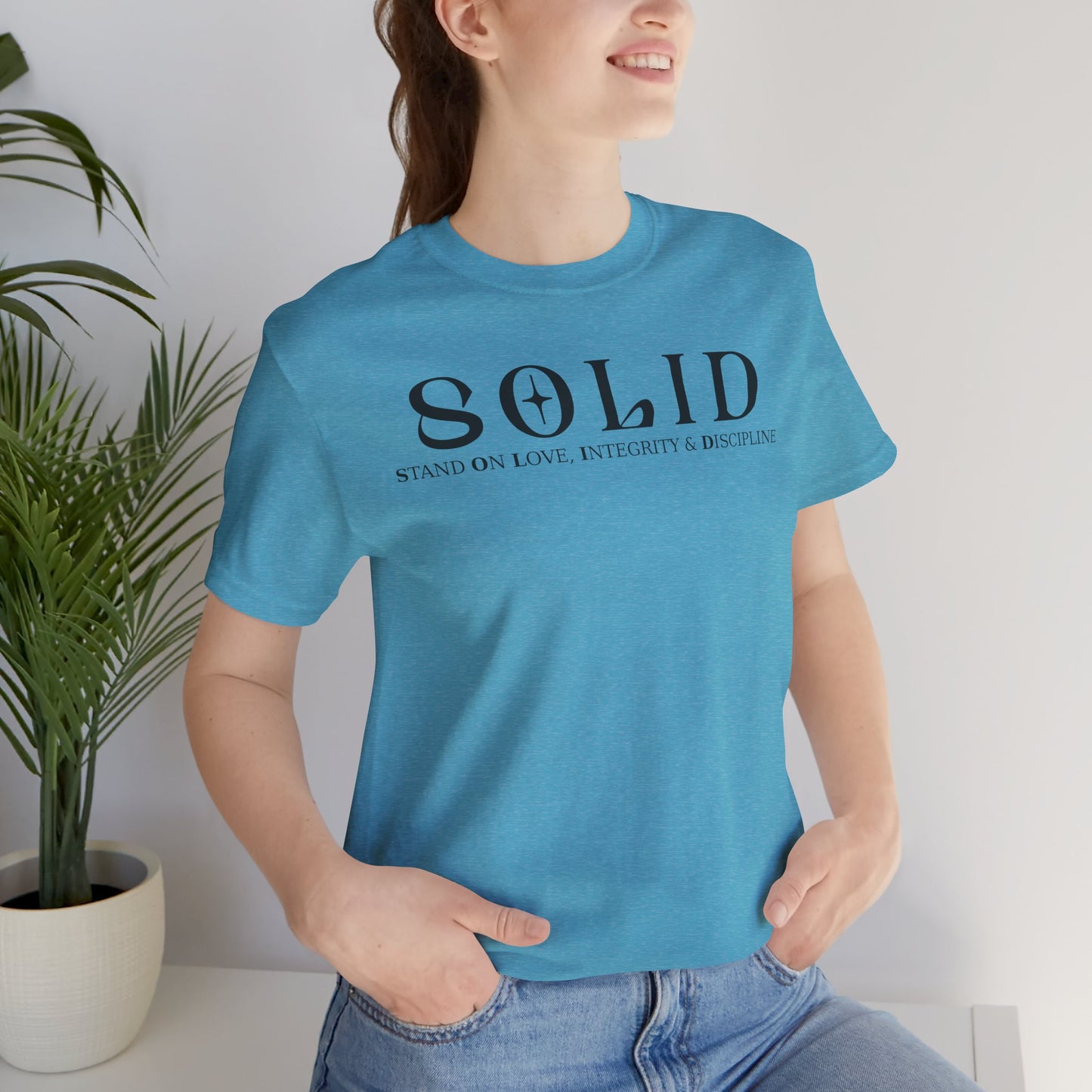 Solid Integrity Unisex Jersey Tee
