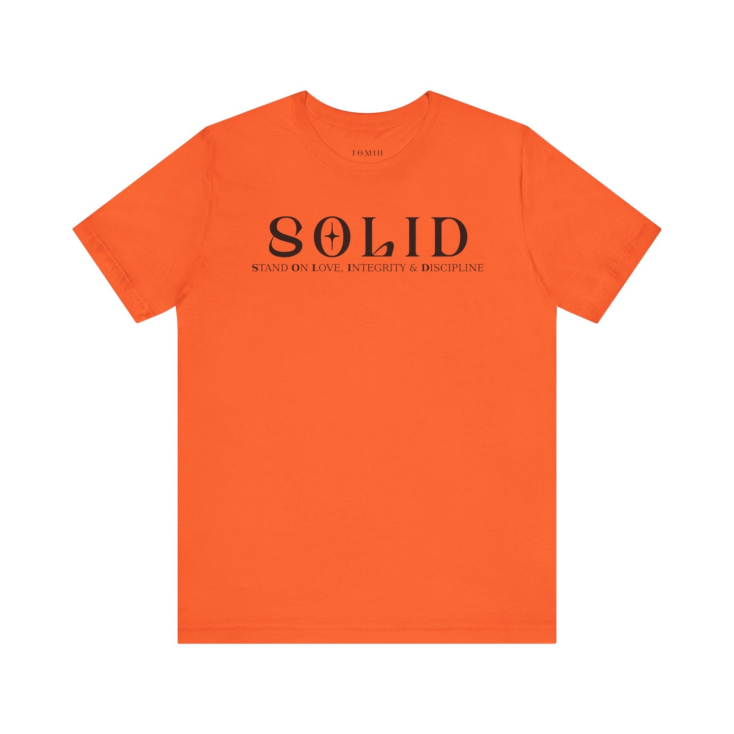 Solid Integrity Unisex Jersey Tee