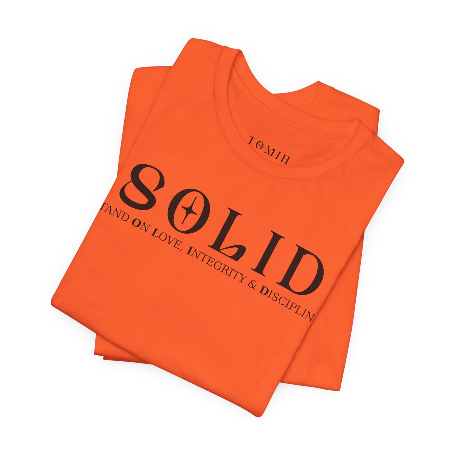 Solid Integrity Unisex Jersey Tee