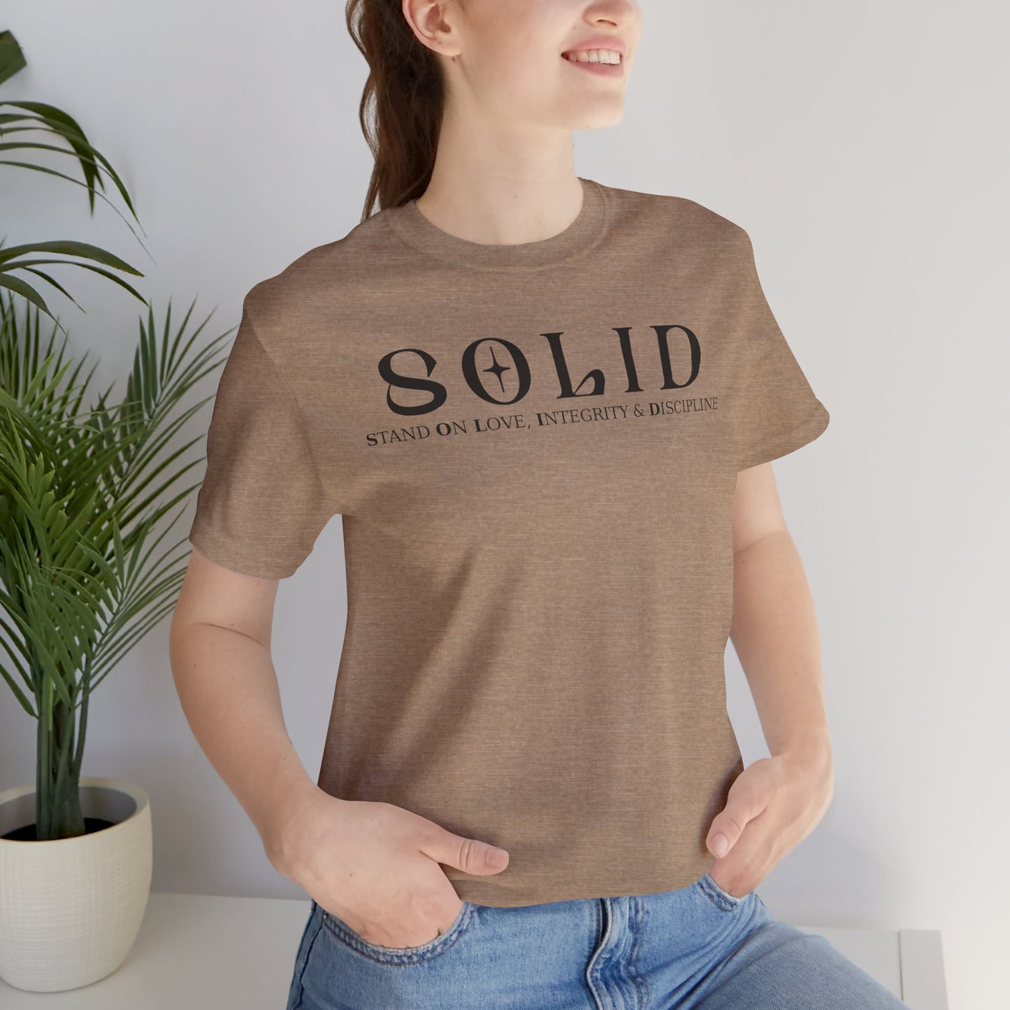 Solid Integrity Unisex Jersey Tee